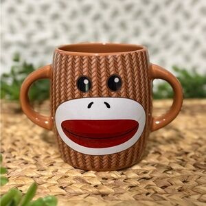 Brown Monkey Face Mug